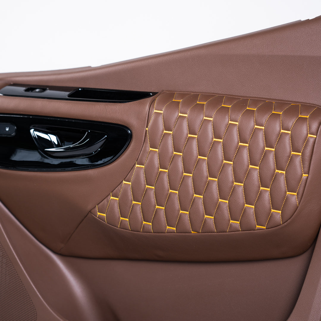 Leather Cover Door Panel Set