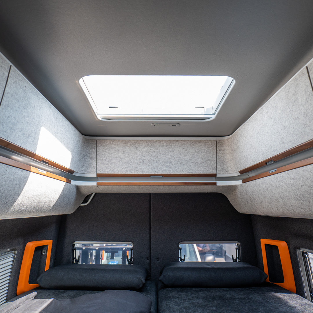 Oberschränke in Wollfilz - VW Grand California