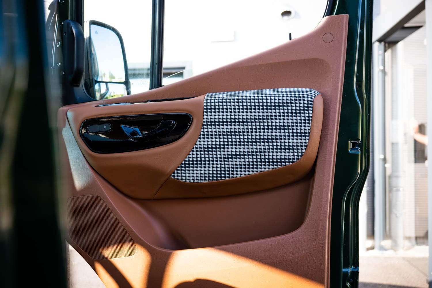 Leather Cover Door Panel Set